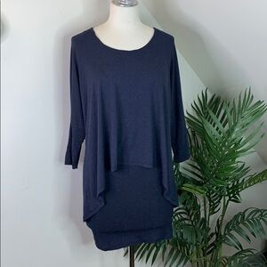 Testimony Los Angeles Layer Tunic Pullover Dress S